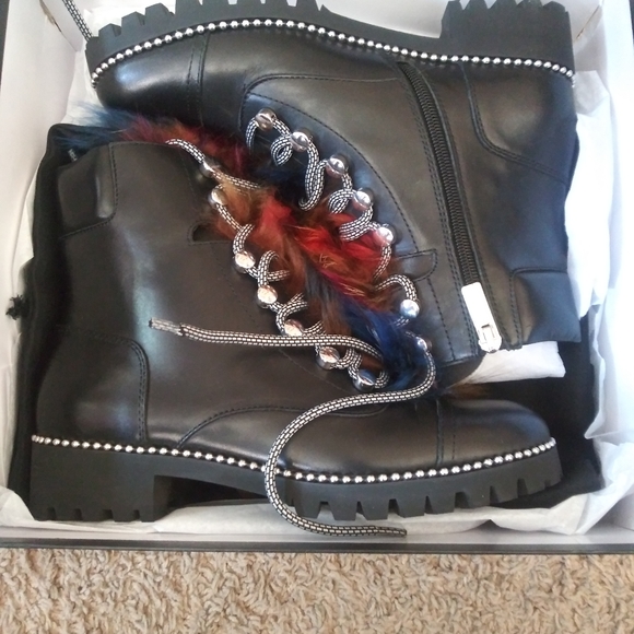 Designer combat boots - Picture 2 of 4